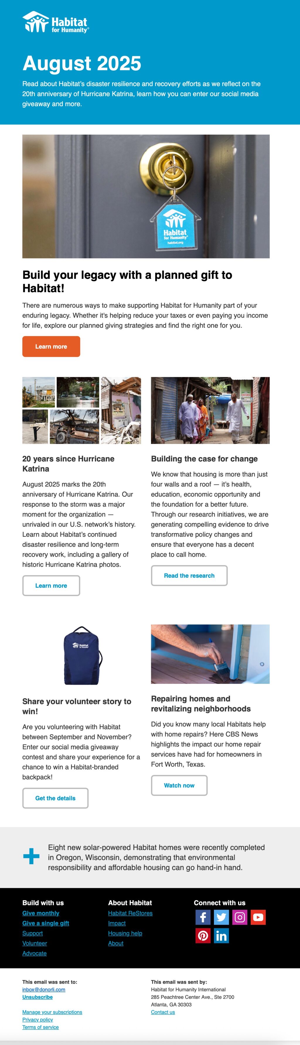 Email Fundraising Examples 